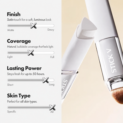 🏆Best-Selling🔥Korean Color-Match Foundation Stick V