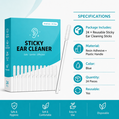 Dry Earwax Sticky Cleaner