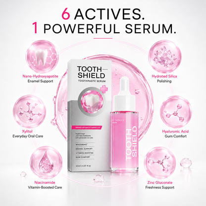 🏆Best Sale🔥Tooth Shield Fluoride Free Toothpaste Serum