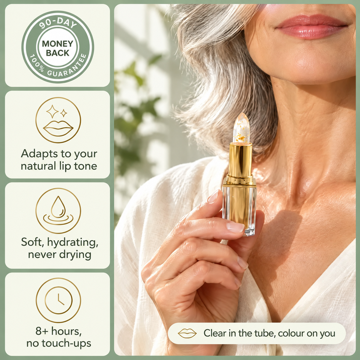 🔥 Christmas Sale! 50% OFF 🎄 Give Mature Lips a Holiday Glow ✨
