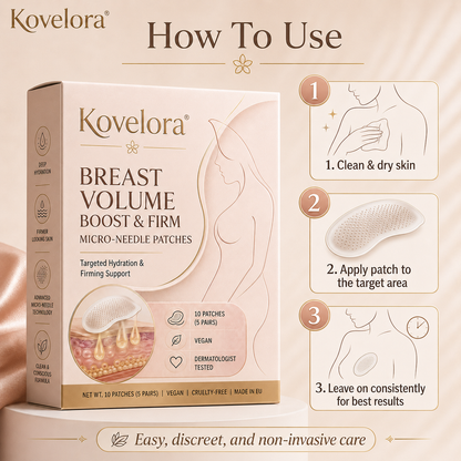 Targeted Breast Enhancement Advanced Nano Microneedle Patch