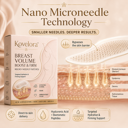 Targeted Breast Enhancement Advanced Nano Microneedle Patch