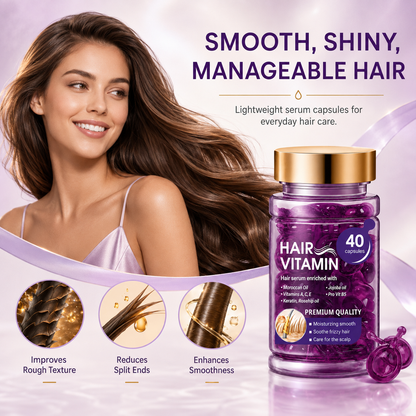 Hair Vitamin Capsules for Color-Treated & Permed Hair