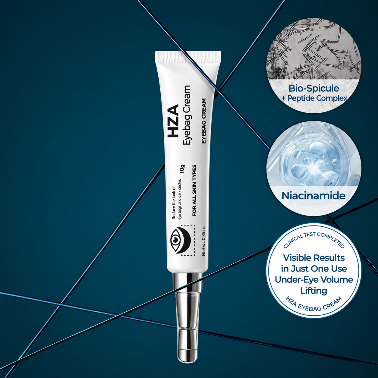 HZA Bio-Spicule Peptide Complex and Niacinamide