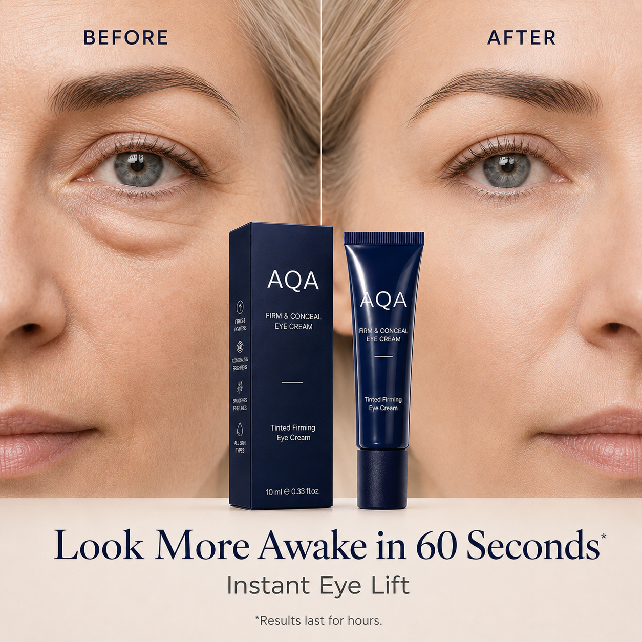 AQA Firm and Conceal Eye Cream