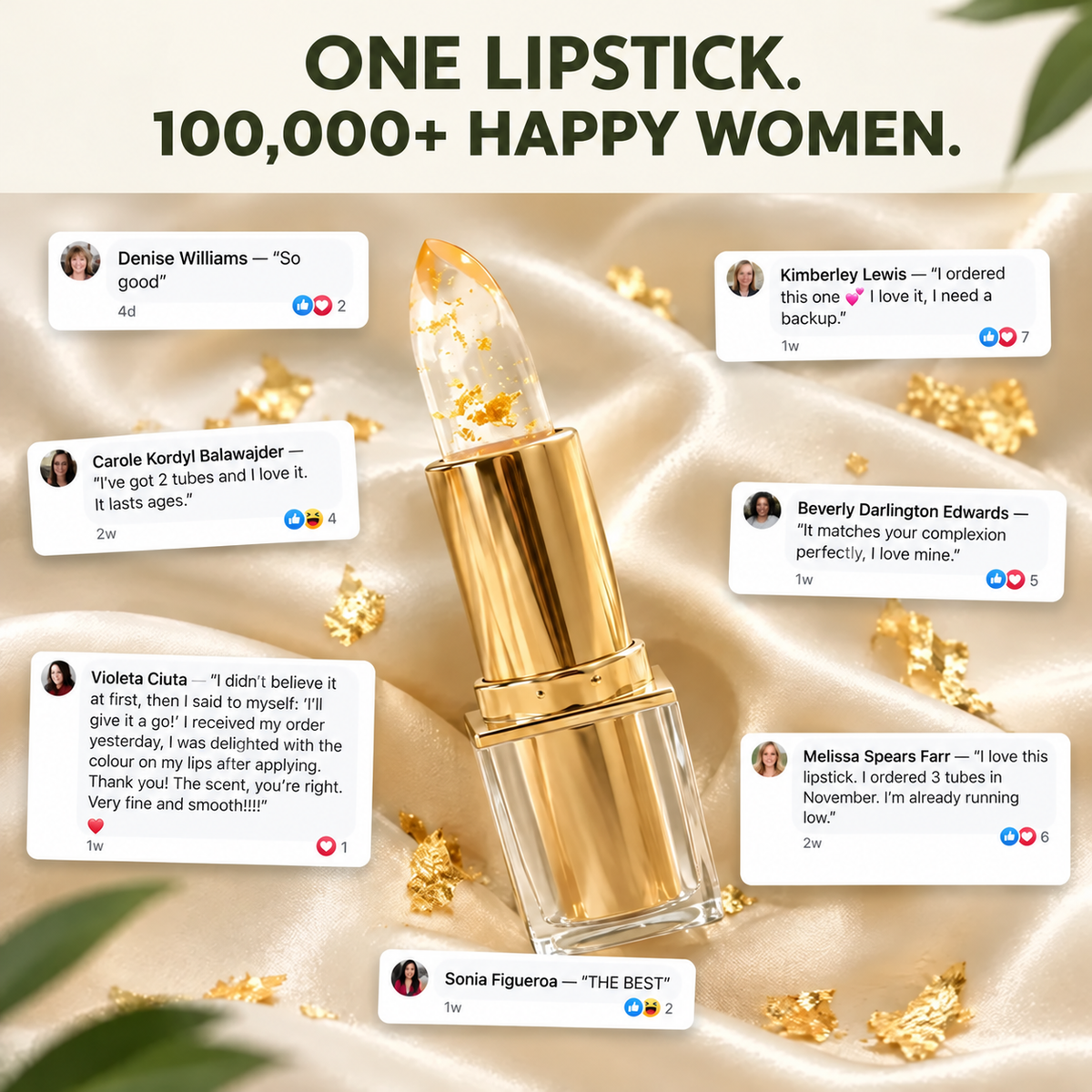 🔥 Christmas Sale! 50% OFF 🎄 Give Mature Lips a Holiday Glow ✨