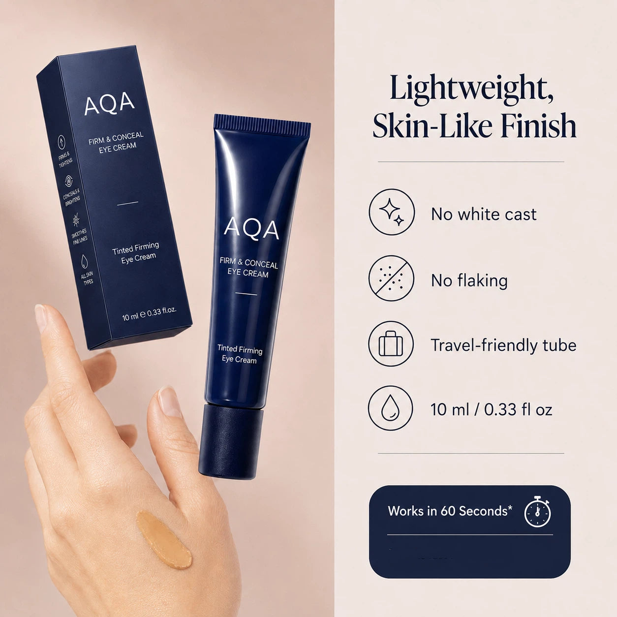 🪄AQA FIRM & CONCEAL EYE CREAM（2-Pack）