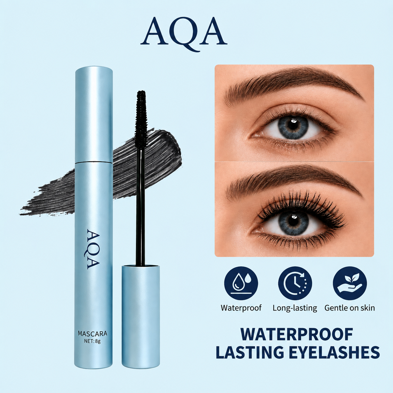 💙Waterproof Volumizing & Lengthening Mascara