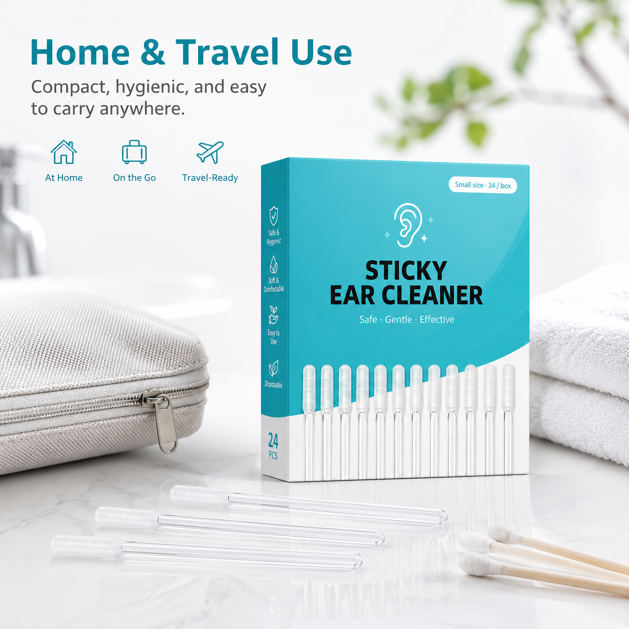 Dry Earwax Sticky Cleaner
