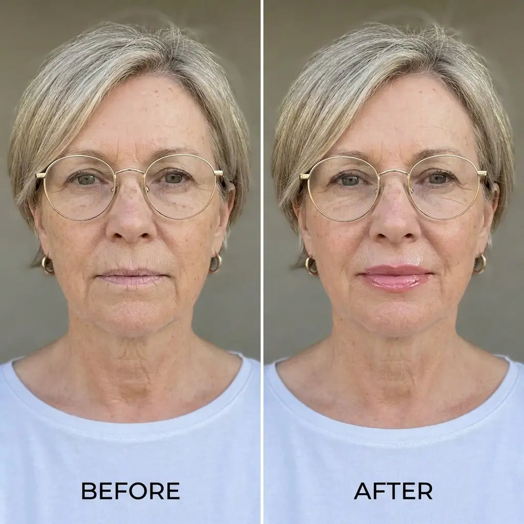 🔥 Christmas Sale! 50% OFF 🎄 Give Mature Lips a Holiday Glow ✨