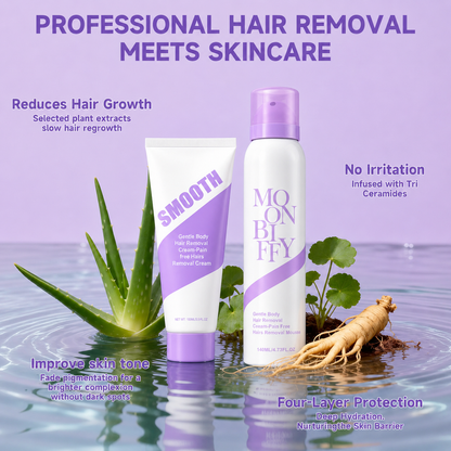 😍Ultra-Gentle Painless Hair Removal Spray☁️Suitable for Men & Women